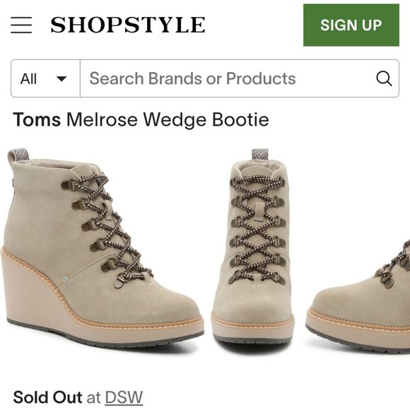 Toms Wedge "EUC" - Picture 16 of 16